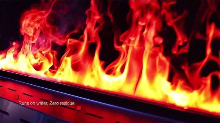 3D Water Fireplace in China
